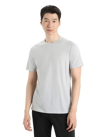 Koszulki Icebreaker Merino Tech Lite II Krótkie Sleeve Tee Męskie Beżowe | PL 1782WNBY